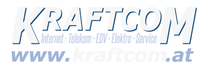 Light LOGO - KraftCom: Internet / Telekom / EDV / Elektro