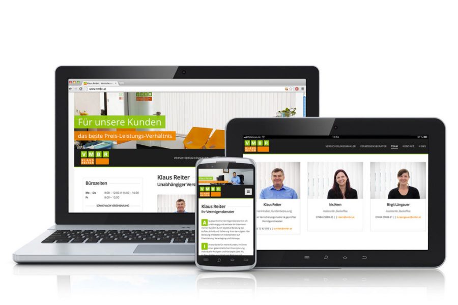 Homepage Klaus Reiter - Webdesign: most-media.at // Domain- & Webhosting KraftCom