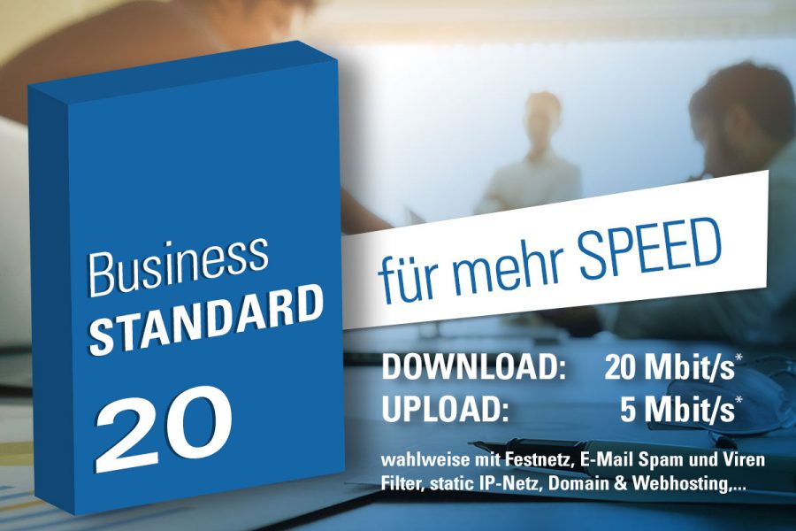 Business Standard Internetpaket von Kraftcom