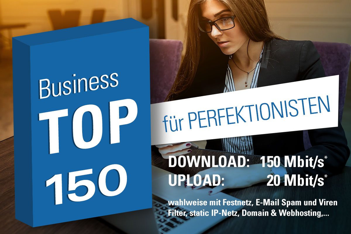 Business TOP Internetpaket von Kraftcom