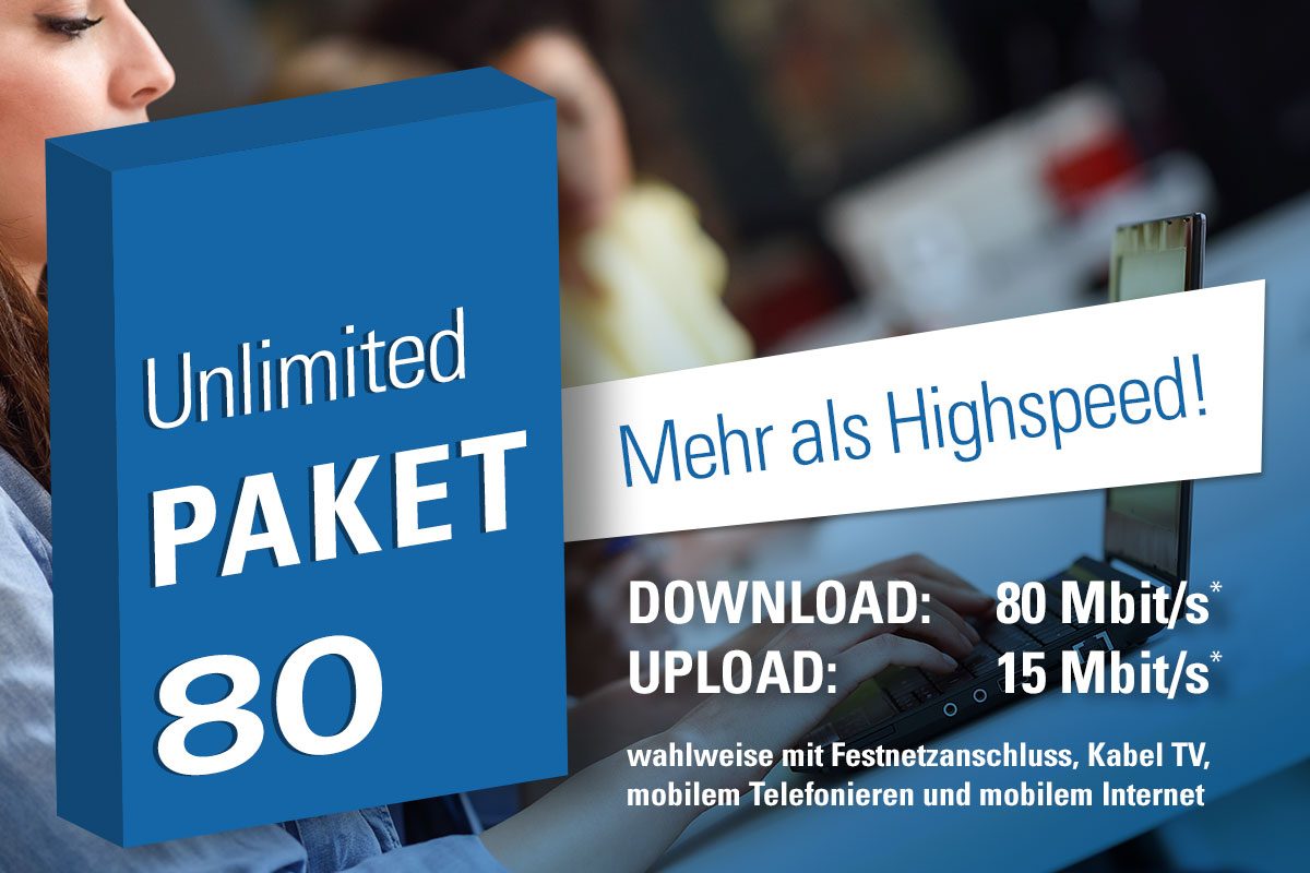 Unlimited Internetpaket für Österreich von Kraftcom