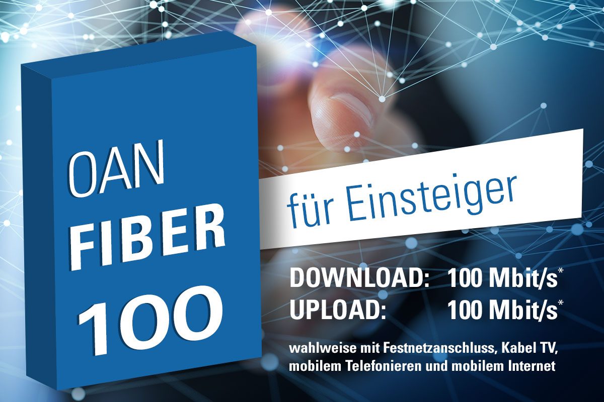 Glasfaseranschluss: noeGIG OAN Ybbstal - FIBER 100