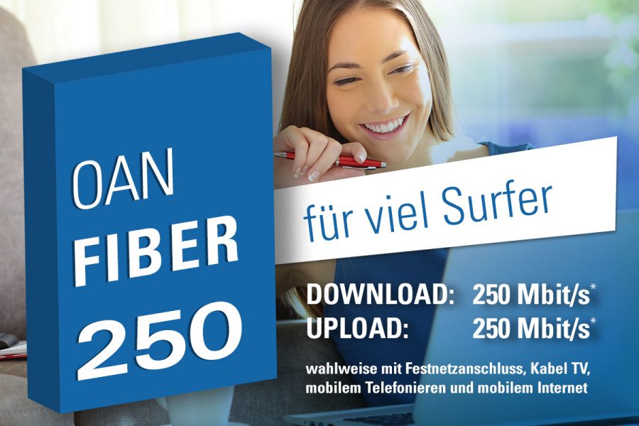 Glasfaseranschluss: noeGIG OAN Ybbstal - FIBER 250