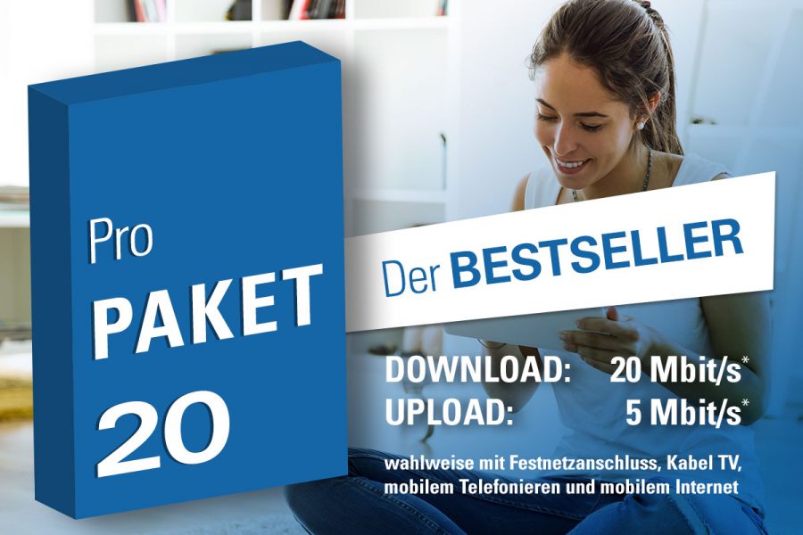 Pro Internetpaket für Österreich von Kraftcom