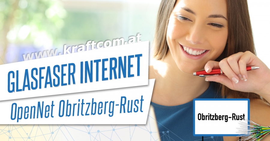 Glasfaser Internetanschluss im OAN Obritzberg-Rust